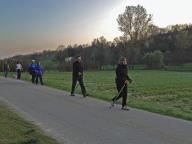 Camminata in tecnica nordic walking