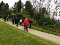 Camminata in tecnica nordic walking