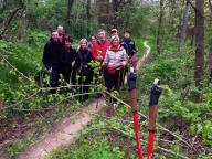 Camminata in tecnica nordic walking