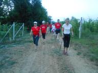 NORDIC WALKING CON LA LUNA PIENA CON PAOLA 