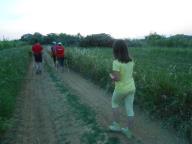 NORDIC WALKING CON LA LUNA PIENA CON PAOLA 