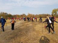 CAMMINATE IN TECNICA NORDIC WALKING AL PARCO DELLA MANDRIA