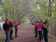 ALLENAMENTO DI NORDIC WALKING